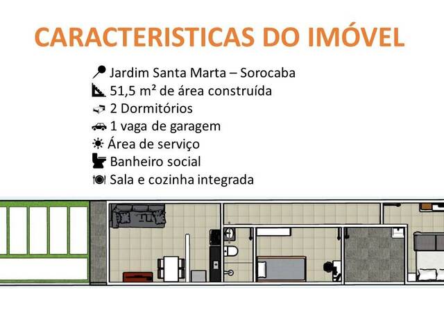 #499 - Casa para Venda em Sorocaba - SP